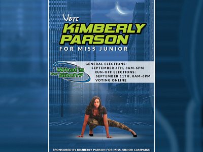 "Kim Possible" SGA Flyer art campaign campaign design campaign flyer cartoon cartoon character cartoon illustration design disney disney art disneyland disneyworld flyer flyer artwork flyer design illustration illustrator kim possible logo photoshop