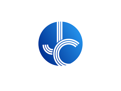 JC logo concept branding design identity illustration lettermark logo type typography vector