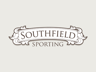 Southfield Sporting Branding banner branding floral illustration leaves logo shooting sport vector