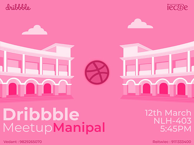 Dribbble Meetup, Manipal 2020