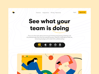 Wokaholik - (Remake) brand design collaboration design design app illustration team