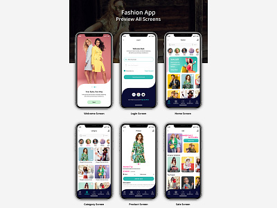 Fashio App app design graphic design ui ux web