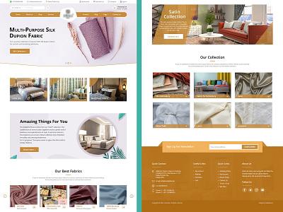 Fabric design graphic design ui ux web website