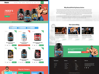 Browse thousands of Protein Bars Web Design images for design ...