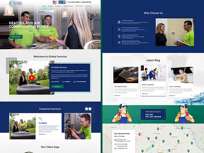 Repair design ui ux web website