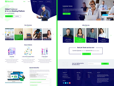 Freelancer design ui ux web website