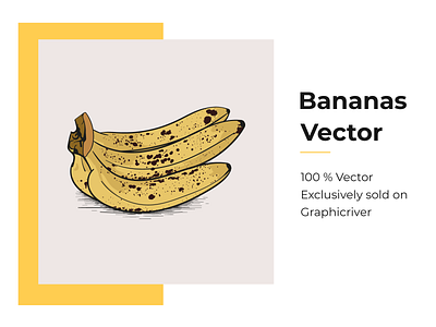 Bananas bananas drawing envatomarket graphicriver illustration vector