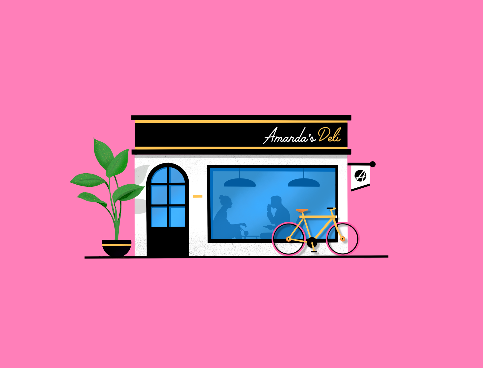 Amandas Deli by Miguel Camacho on Dribbble