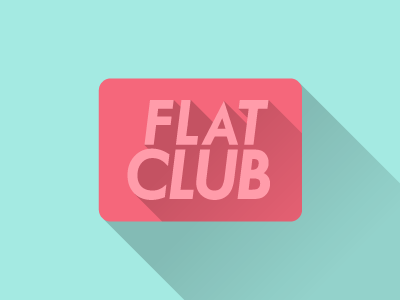 Flat Club flat flat club illustration miguelcm