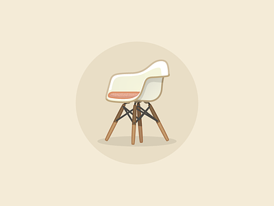 Eames Armchair armchair chair design eames furniture interior miguelcm plastic