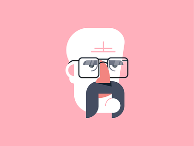 Trevor character exploration face illustration illustrator man miguelcm moustache