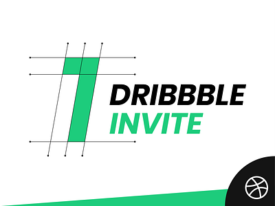 Dribbble Invitation design dribbble invitation dribbble invite graphic design graphicdesign invitation invitations invite invites logo logo design logodesign logos logotype minimalist logo pen tool pentool