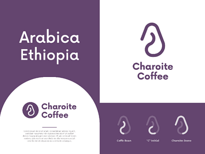 Charoite Coffee Logo awesome logo brand brand identity creative logo design graphic design ideas inspiration logo logo brand logo design logo designer logo ideas logo inspirations logos minimalist minimalist logo modern logo professional logo unique logo