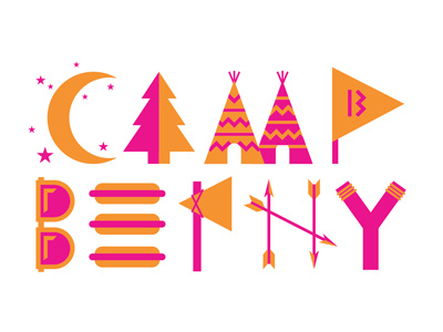 Camp Berny Tee #2 illustration tshirt type