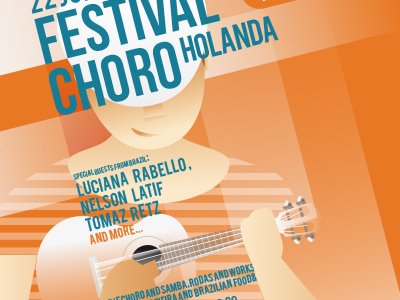 Choro festival poster 2013 breda creative flavours