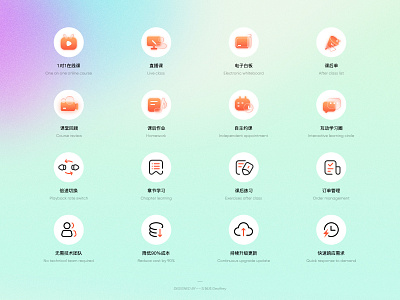 ICONS OF WEBSITE