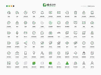 Icon Design for Qu Nong Tian Xia