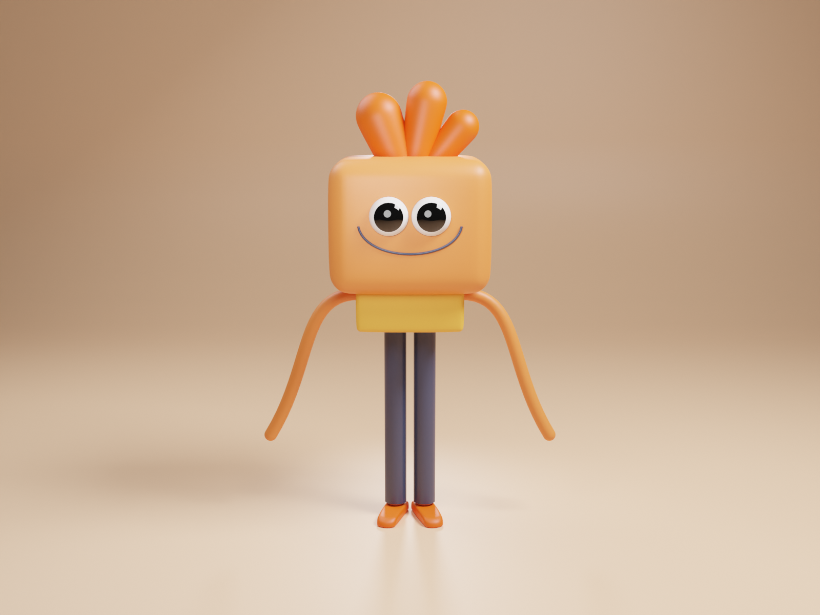 Headspace Character 3D by Shubh Dubey on Dribbble