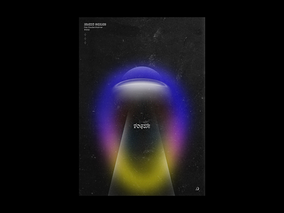 Focus - Blend Colour Poster Series abstract adobe black blue blur dark poster gradient poster gradients grain graphic design photoshop poster poster series purple space texture poster trendy yellow