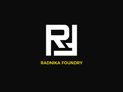 Radnika Foundry 30 day logo challenge branding clean design font logo logo inspiration type