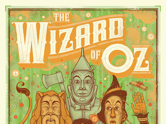 The Wizard of Oz by Graham Erwin on Dribbble