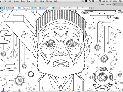 "We are all out of dynamite" art print sneak peak steve work in progress