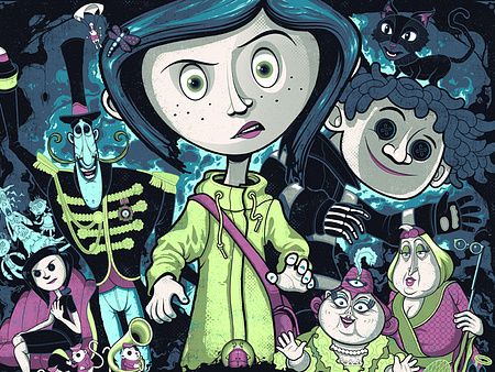 Coraline by Graham Erwin on Dribbble