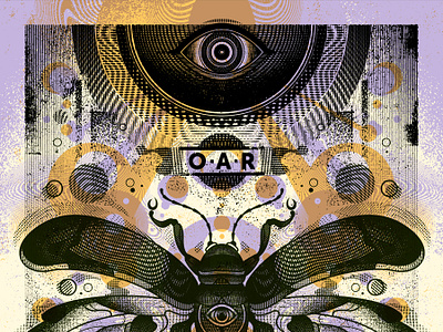 OAR 2017 Tour Poster 3 of 10 by Graham Erwin for Delicious Design ...