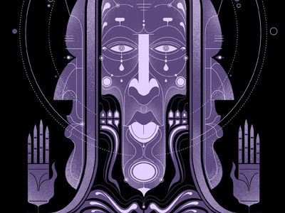 Phantom cosmic ghost phantom purple skeleton skull space symmetry