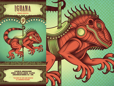 Flight Club - Iguana circus cocktail flight club iguana menu