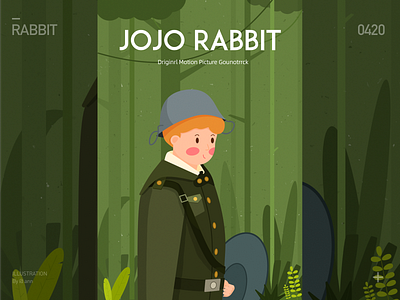 jojo rabbit art design illustration illustrator
