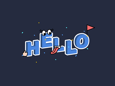 hello art design icons illustration logo