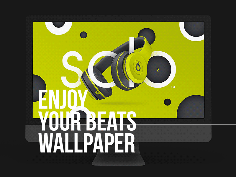 Beats by Dre - Wallpapers apple beats by dre colors graphic design wallpaper