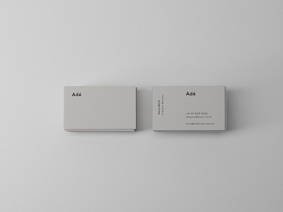 Ade Business Cards