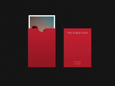 Red Packet design for 'The Noble Ones' Exhibition