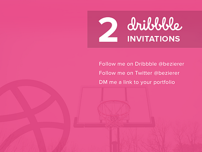 Dribbble Invites draft invitation invite