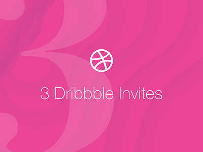 3 Dribbble Invites! dribbble dribbble invites