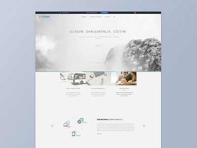 Client Website clean design interface ui ux web website