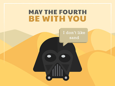 May the 4th celebration darth vader design force illustration may the 4th may the fourth star wars