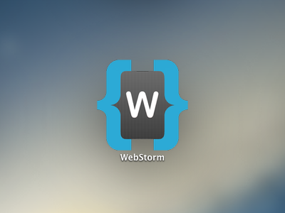 Webstorm Icon app icon javascript ide webstorm