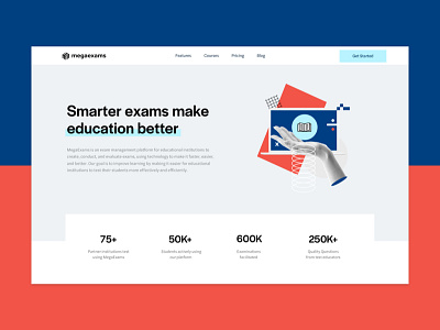 MegaExams Website