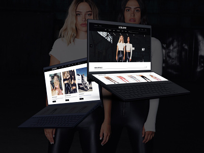 LA Collective - Website Design athleisure athlete brand branding design ecommerce fashion minimal ui ux website