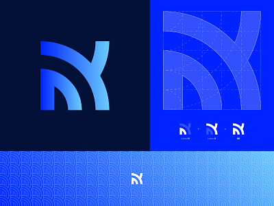 Logo Design for Letter NK brand identity design branding creativelogo graphic design logo logo design minimallogo