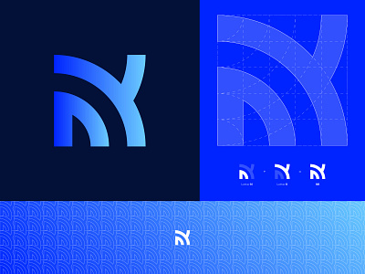 Logo Design for Letter NK