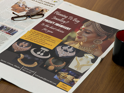 Newspaper Add Design add design branding design jwellery design magazine add newspaper newspaper ad