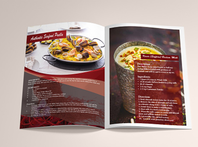 Bifold Brochure bifold brochure branding branding design brochure brochure design food brochure food design print design
