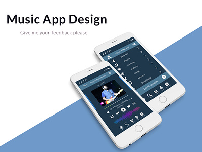 Music App Design