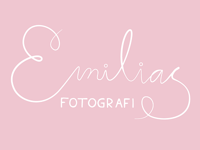 Logotype Emilias fotografi