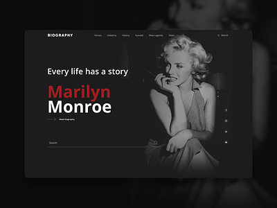 Biography.com concept