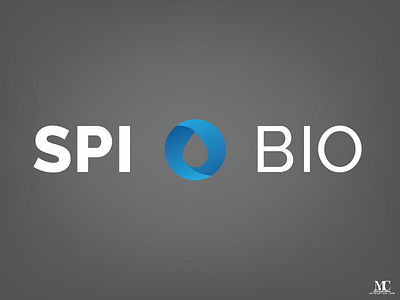 SPI BIO Logo & Icon Identity biology corporate identity logo design science scientific industry visual identity